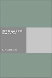 How to Live on 24 Hours a Day book cover