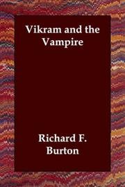 Vikram and the Vampire: Classic Hindu Tales of Adventure, Magic, and Romance book cover
