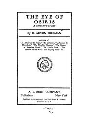 The Eye of Osiris book cover