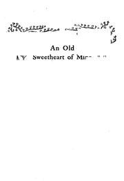 An Old Sweetheart of Mine book cover