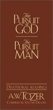 The Pursuit of God book cover
