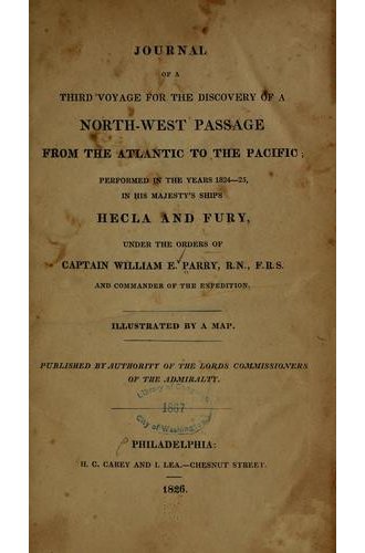 Journal of the Third Voyage for the Discovery of a North-West Passage book cover