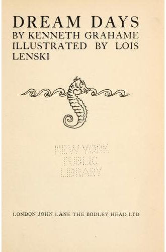 Dream Days book cover