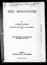 Eric Brighteyes book cover
