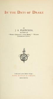In the Days of Drake book cover