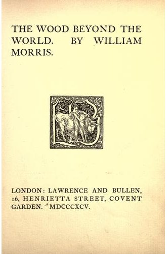 The Wood Beyond the World book cover