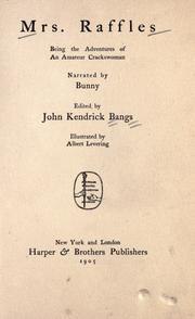 Mrs. Raffles book cover