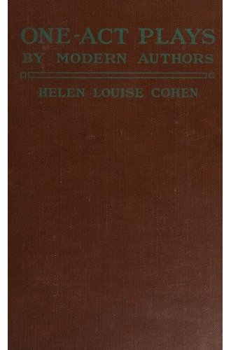 One-Act Plays by Modern Authors book cover