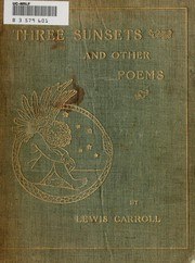 Three Sunsets and Other Poems book cover