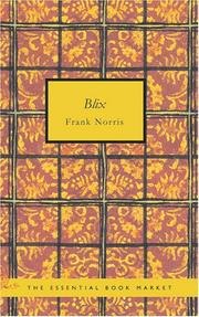 Blix book cover