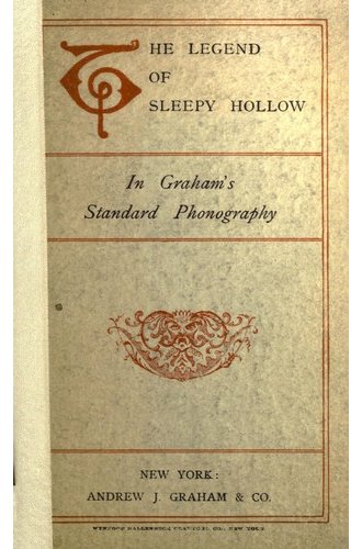 The Legend of Sleepy Hollow book cover