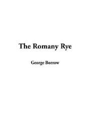 The Romany Rye book cover
