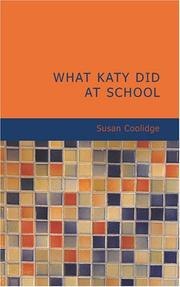 What Katy Did at School book cover