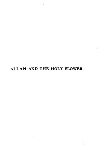 Allan and the Holy Flower book cover