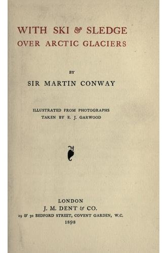 With ski & sledge over Arctic glaciers book cover