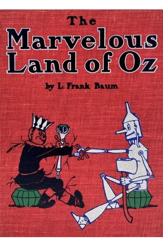 The Marvelous Land of Oz book cover