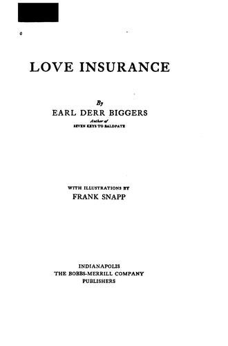 Love Insurance book cover