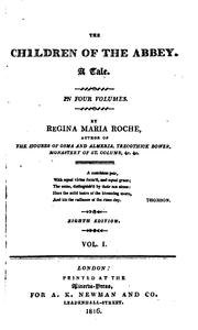 The Children of the Abbey: A Tale book cover