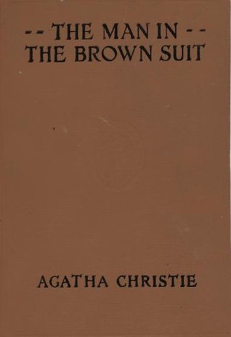 The Man in the Brown Suit book cover