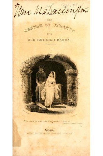 The Castle of Otranto book cover