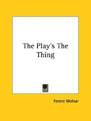 The play's the thing book cover