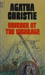 Murder at the vicarage book cover