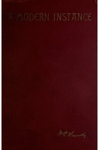 A Modern Instance book cover