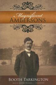 The Magnificent Ambersons book cover