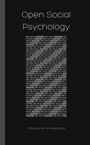 Open Social Psychology book cover