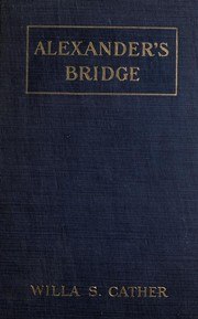 Alexander’s Bridge book cover