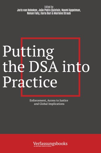 Putting the DSA into Practice: Enforcement, Access to Justice, and Global Implications book cover