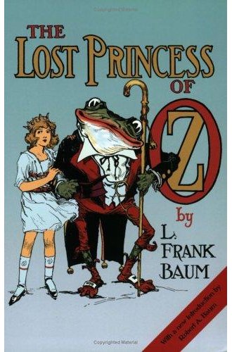 The Lost Princess of Oz book cover