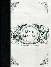 Maid Marian book cover