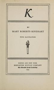 K book cover