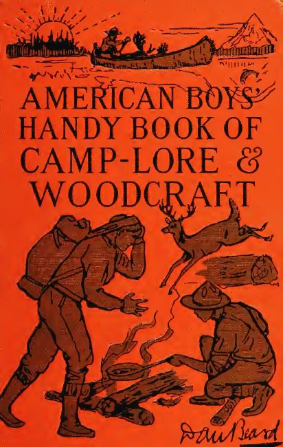 The American Boys’ Handybook of Camp-Lore and Woodcraft book cover