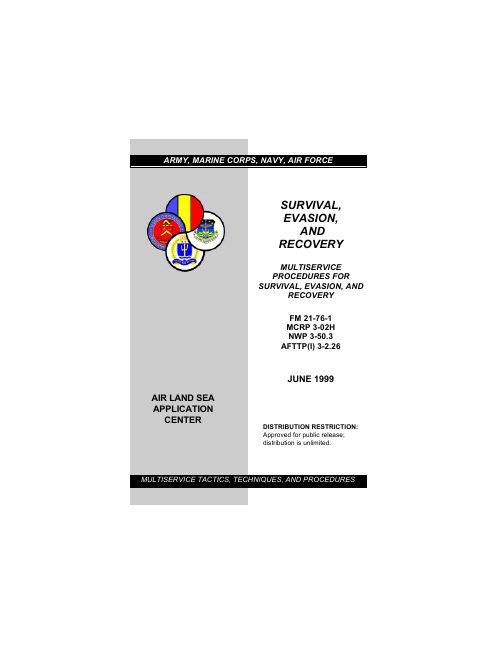 Survival, Evasion, and Recovery — FM 21-76-1 book cover