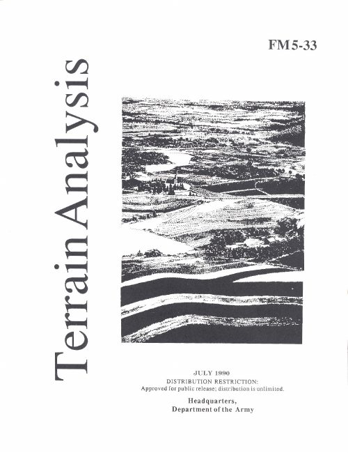 Terrain Analysis — FM 5-33 book cover